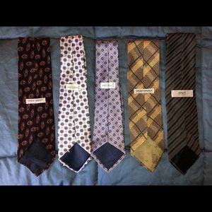 Giogio Armani Neck Ties Multiple Styles